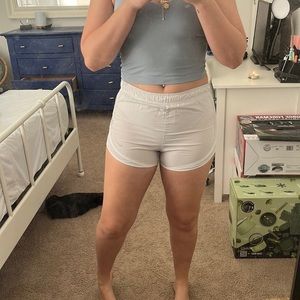 Size XS White Nike shorts